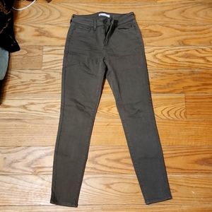 High rise jeggings